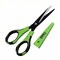 Essentials by Leisure Arts Trimming Scissors, 5 Inch, with Sheath, Non Stick, Precision Craft and Garden Scissors, with Comfort Grip, for Detailed Cutting and Trimming